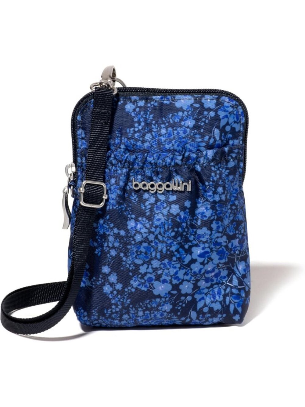 RFID Travel Pouch - Stylish Crossbody Bag with Multiple Compartments & Secure